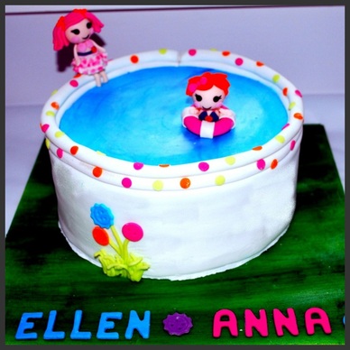 Lalaloopsy Birthday Cake on Click To View Larger Image