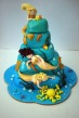 H2O mermaid cake